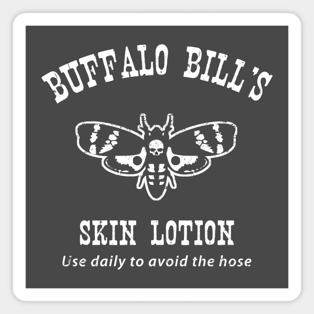 Buffalo Bill Skin Lotion Product Magnet by Halloween Merch